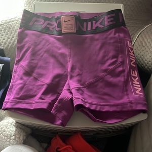 purple xs nike pros
